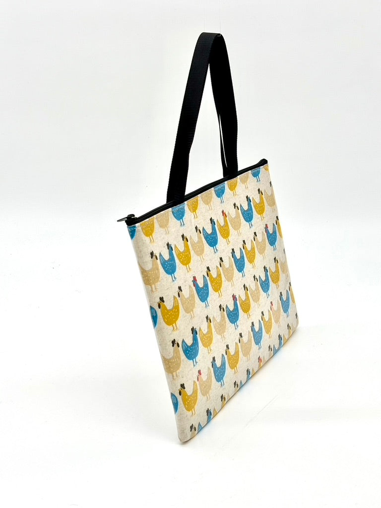 Laptop Sleeve in Chicken Print