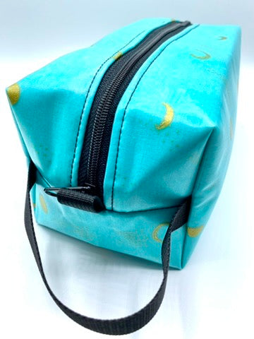 Box Pouch in Gold Moons