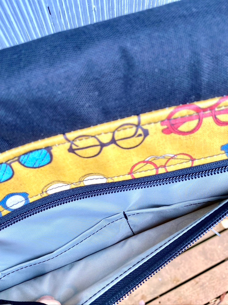 Tall Messenger Bag in Eyewear Yellow