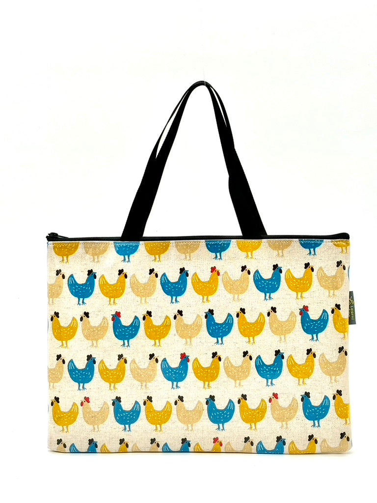 Laptop Sleeve in Chicken Print