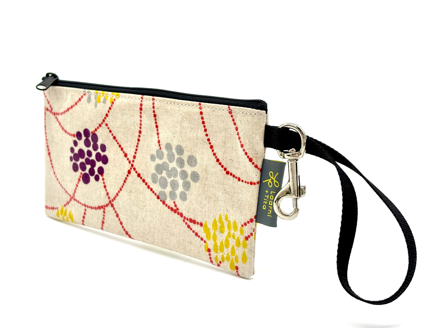 Small Wristlet in Bird Hanging Around