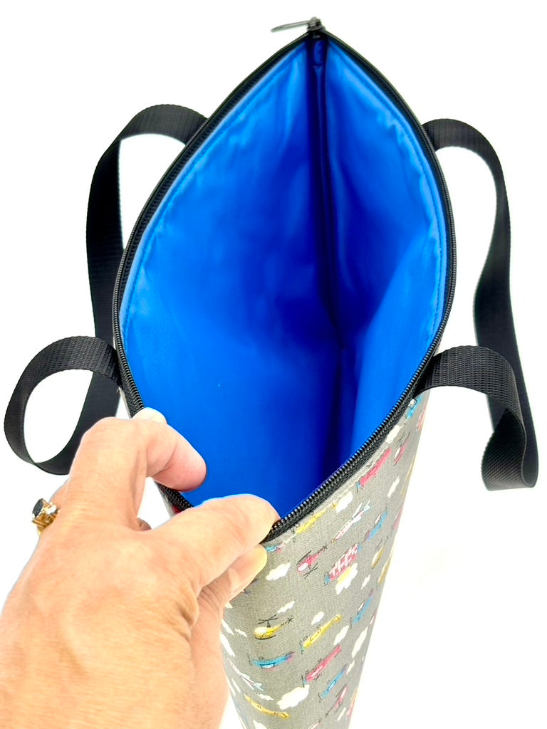 Laptop Sleeve in Airplanes Print