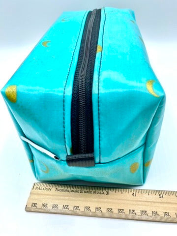 Box Pouch in Gold Moons