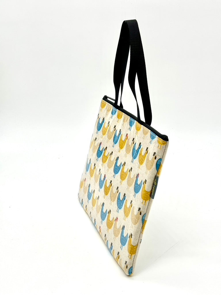 Laptop Sleeve in Chicken Print