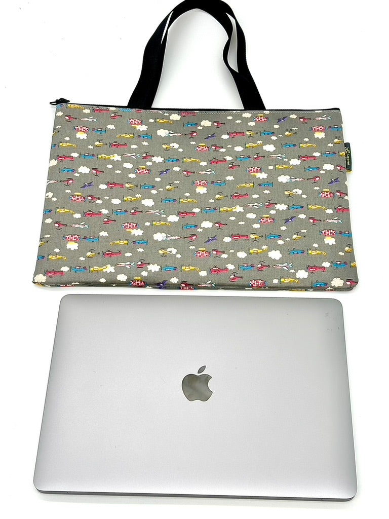 Laptop Sleeve in Airplanes Print