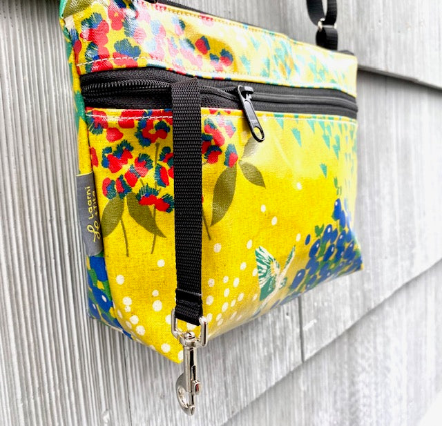 Alyssa Purse in Garden Bird Yellow