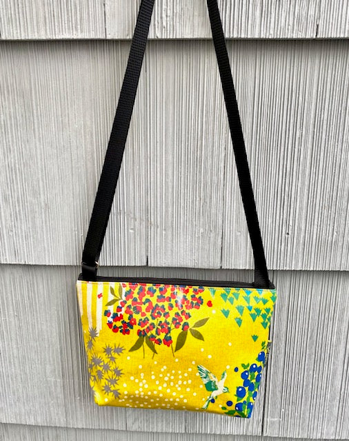 Alyssa Purse in Garden Bird Yellow