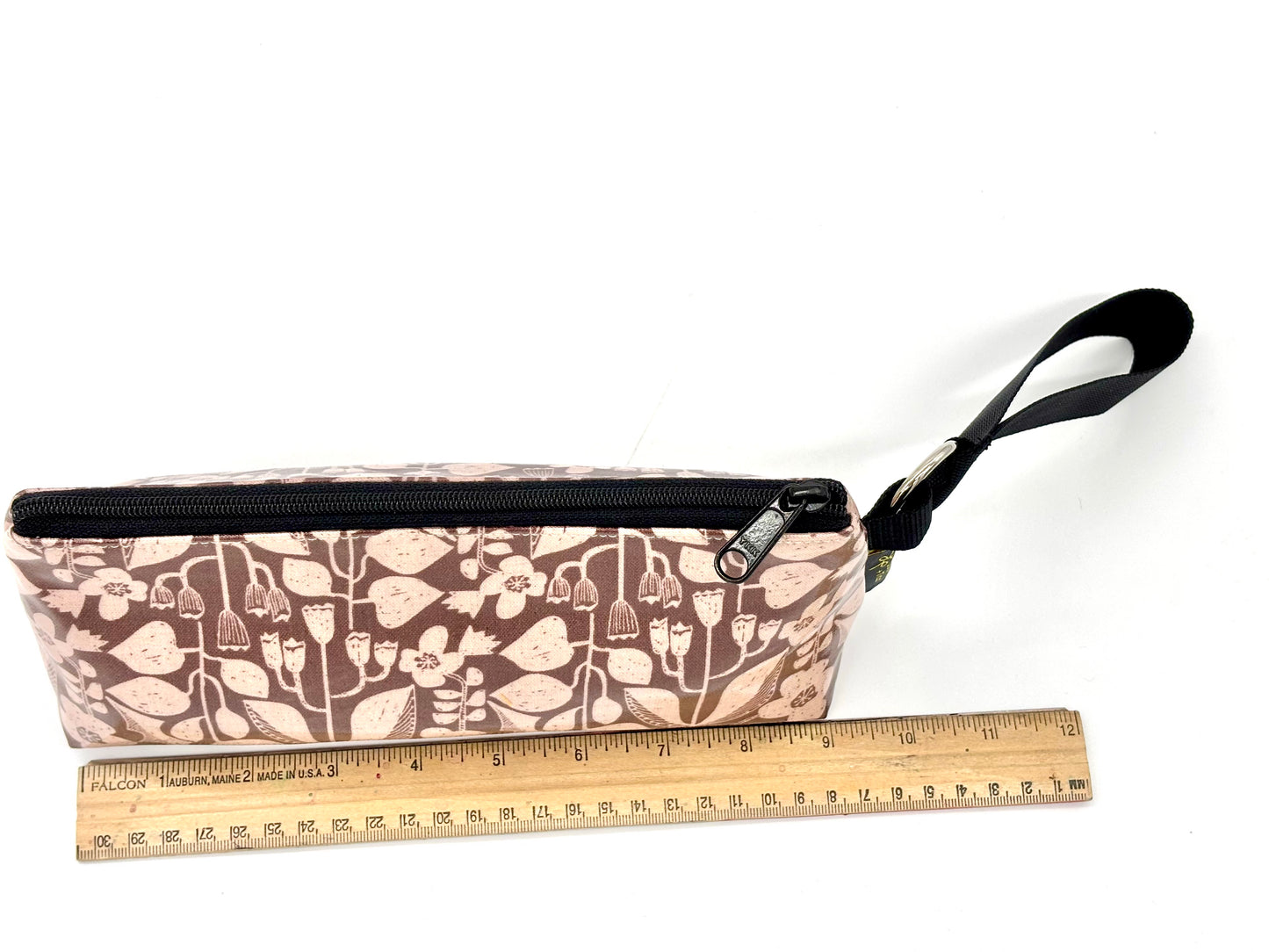 Medium Makeup Bag in Botanical Mauve
