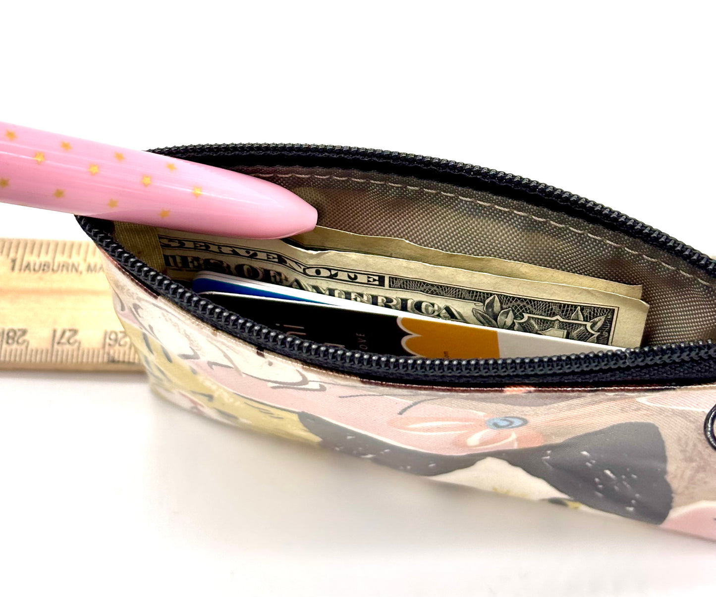 Coin Purse in Multi Cats