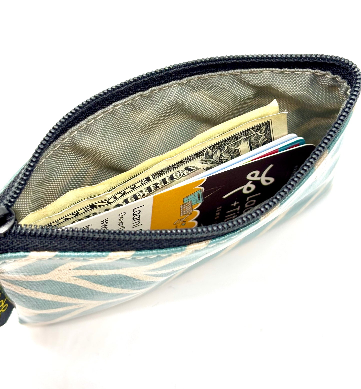 Coin Purse in Green Directional