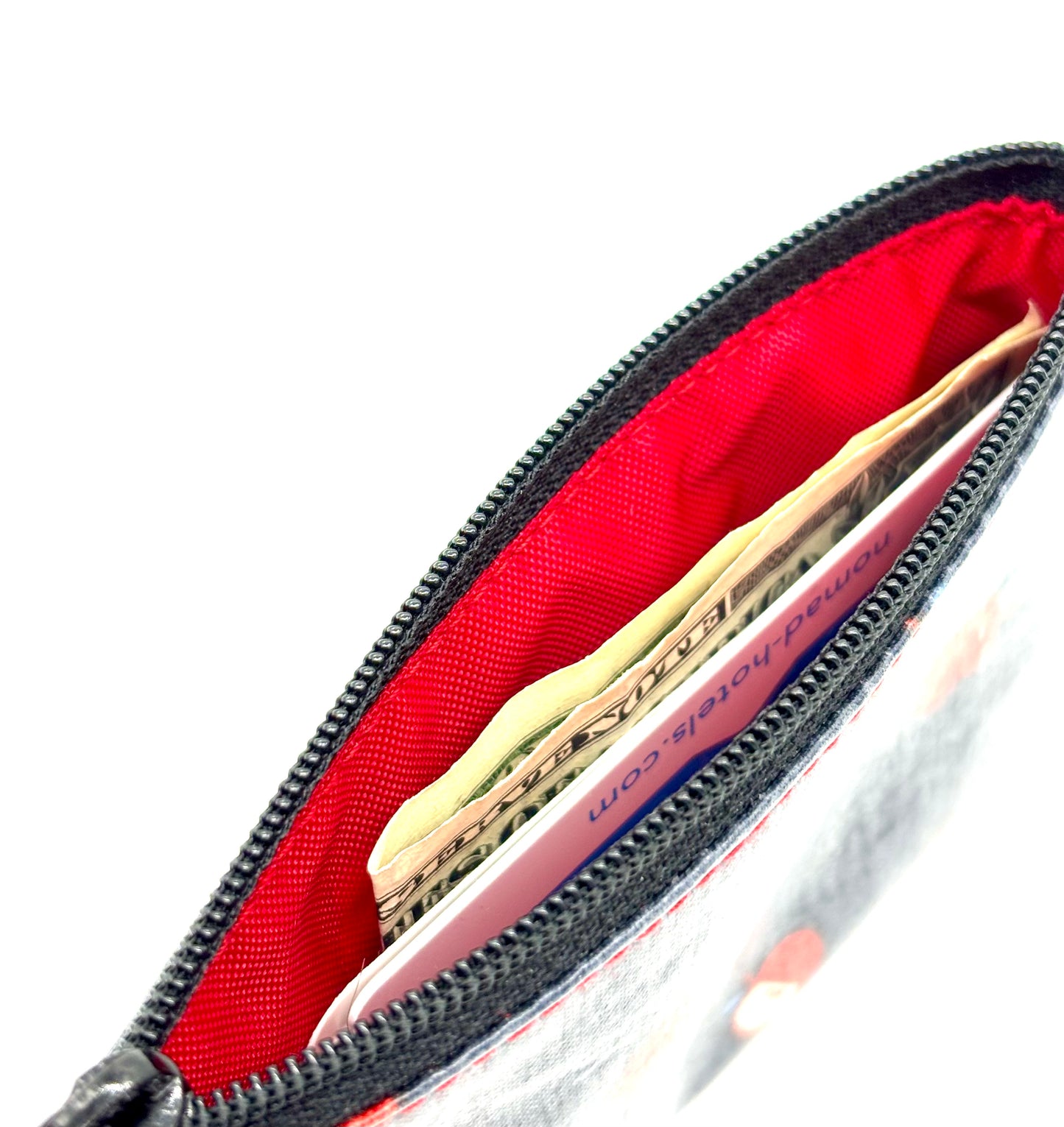 Coin Purse in Red Apples