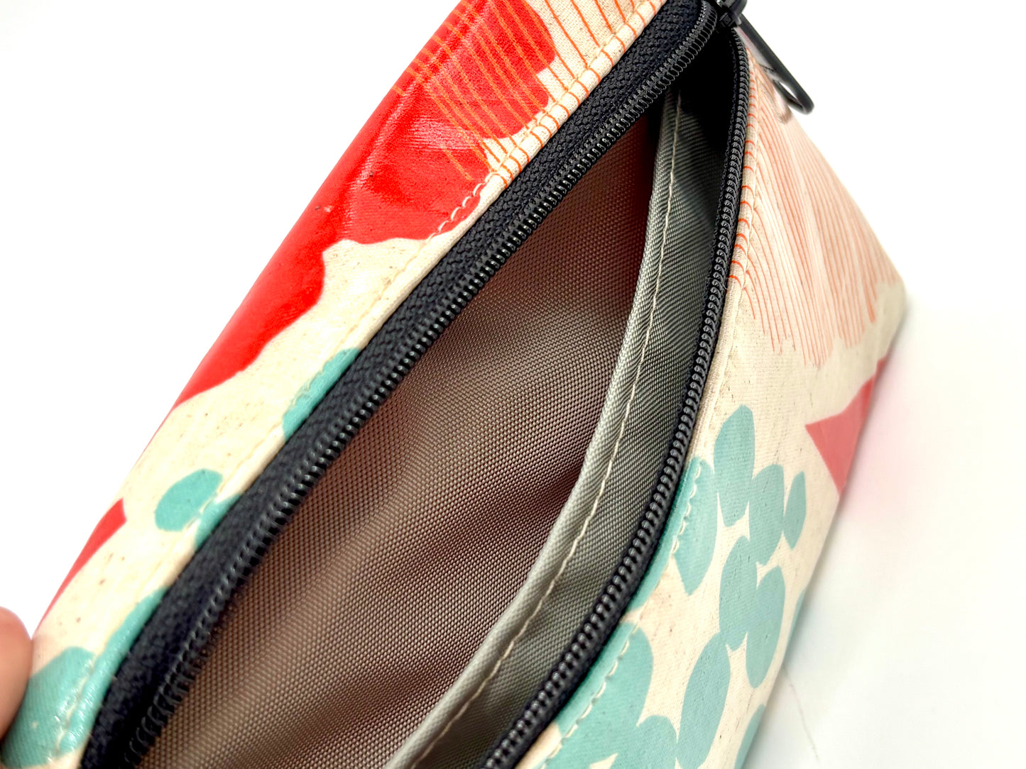 Medium Wristlet in Mostly Red