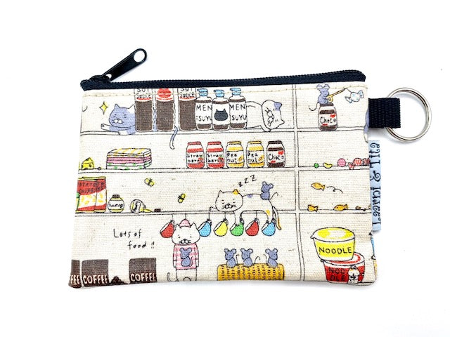 Coin Purse in Cats in Cupboards
