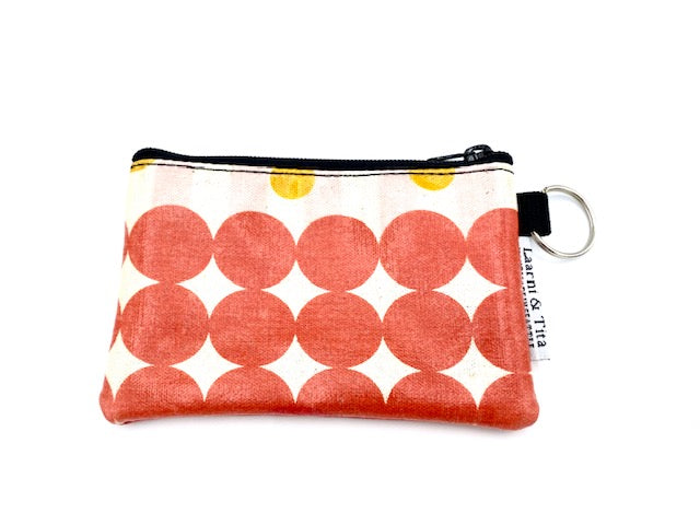 Coin Purse in Red Circles