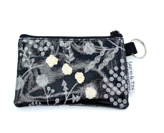 Coin Purse in Silver Fox