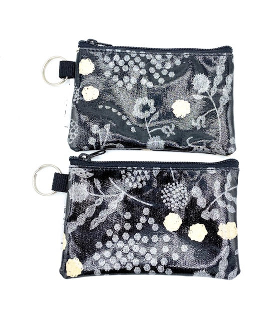 Coin Purse in Silver Fox