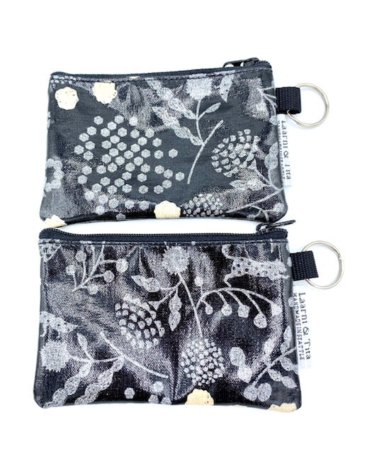 Coin Purse in Silver Fox