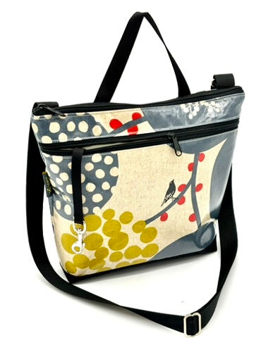 Large Travel Purse in Yellow Berries