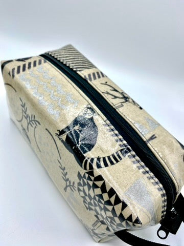 Box Pouch in Deer and Lemur