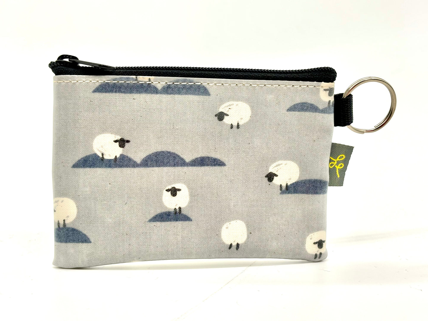 Coin Purse in Gray Sheep