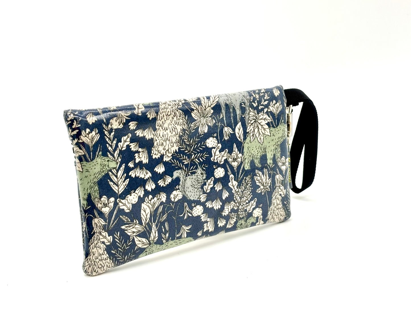 Medium Wristlet in Forest Animals