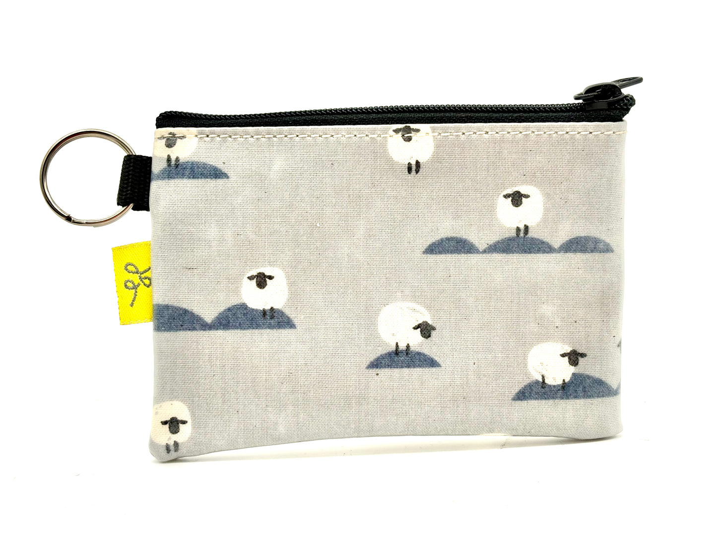 Coin Purse in Gray Sheep