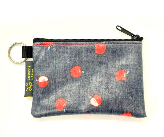 Coin Purse in Red Apples