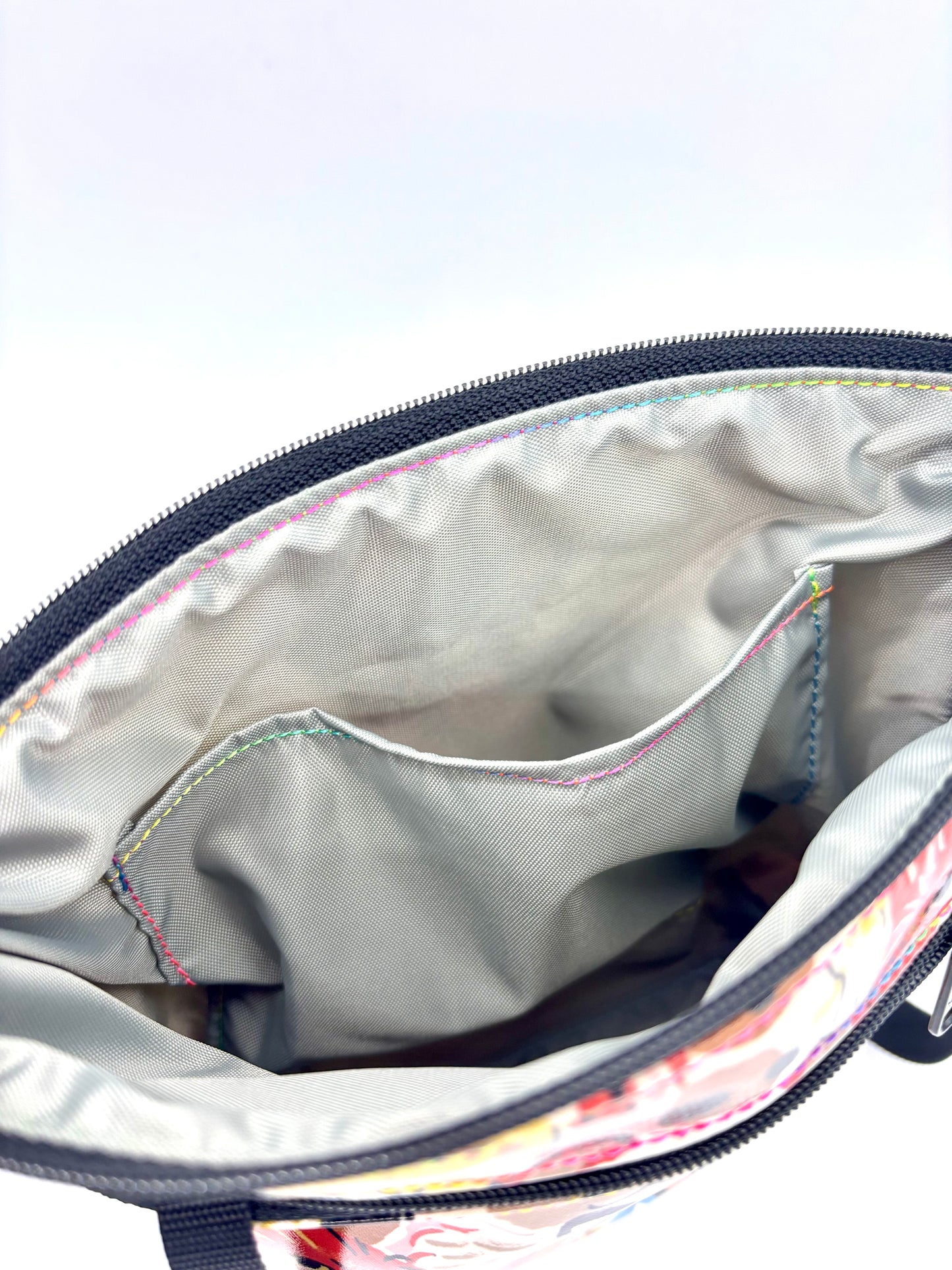 Medium Travel Purse in Multi Cats