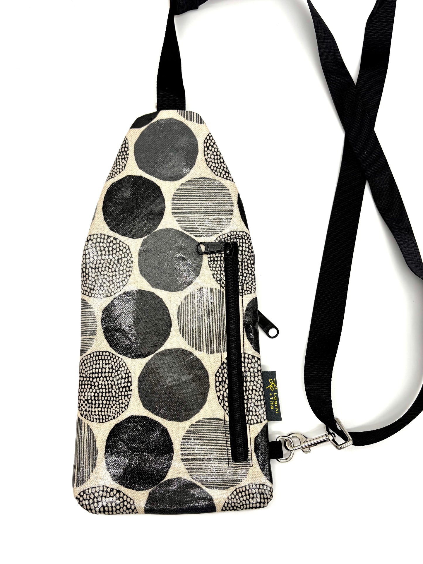 Travel Sling in Rounds Black & White