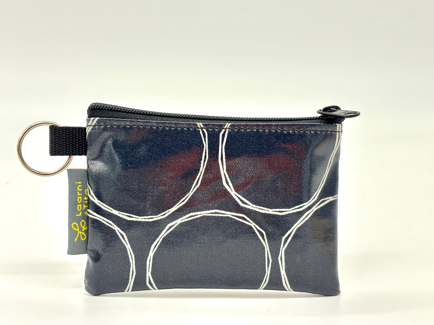 Coin Purse in Rounds Scribbled