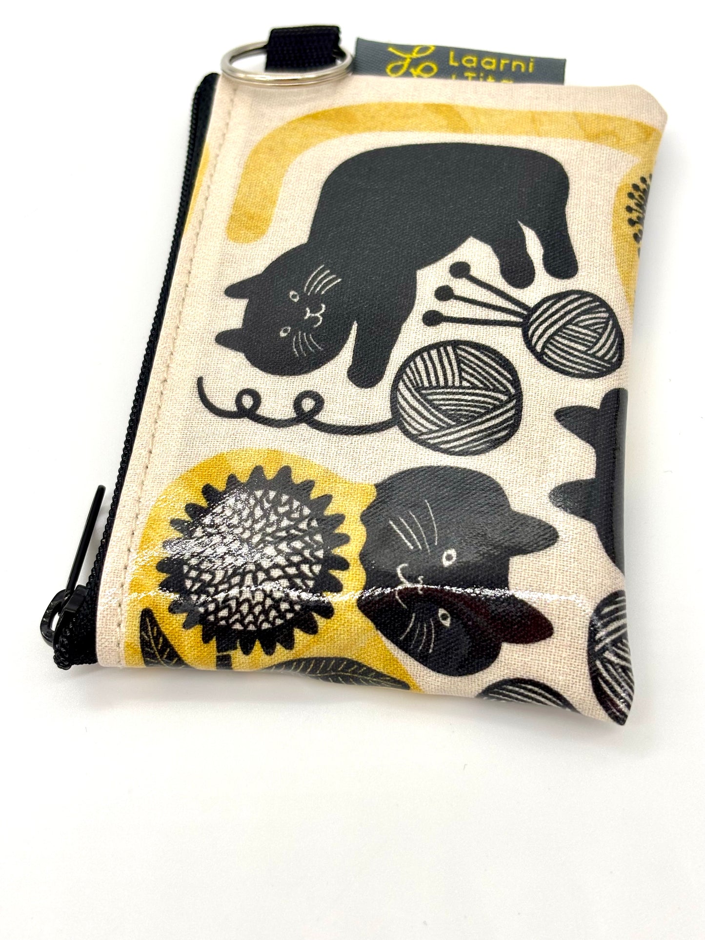 Coin Purse in Yarn Cat