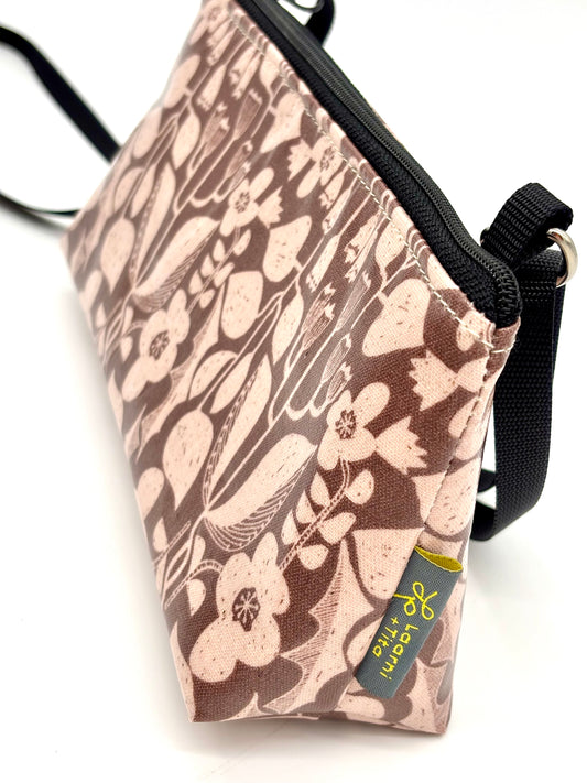 Mini Purse in Botanical Mauve