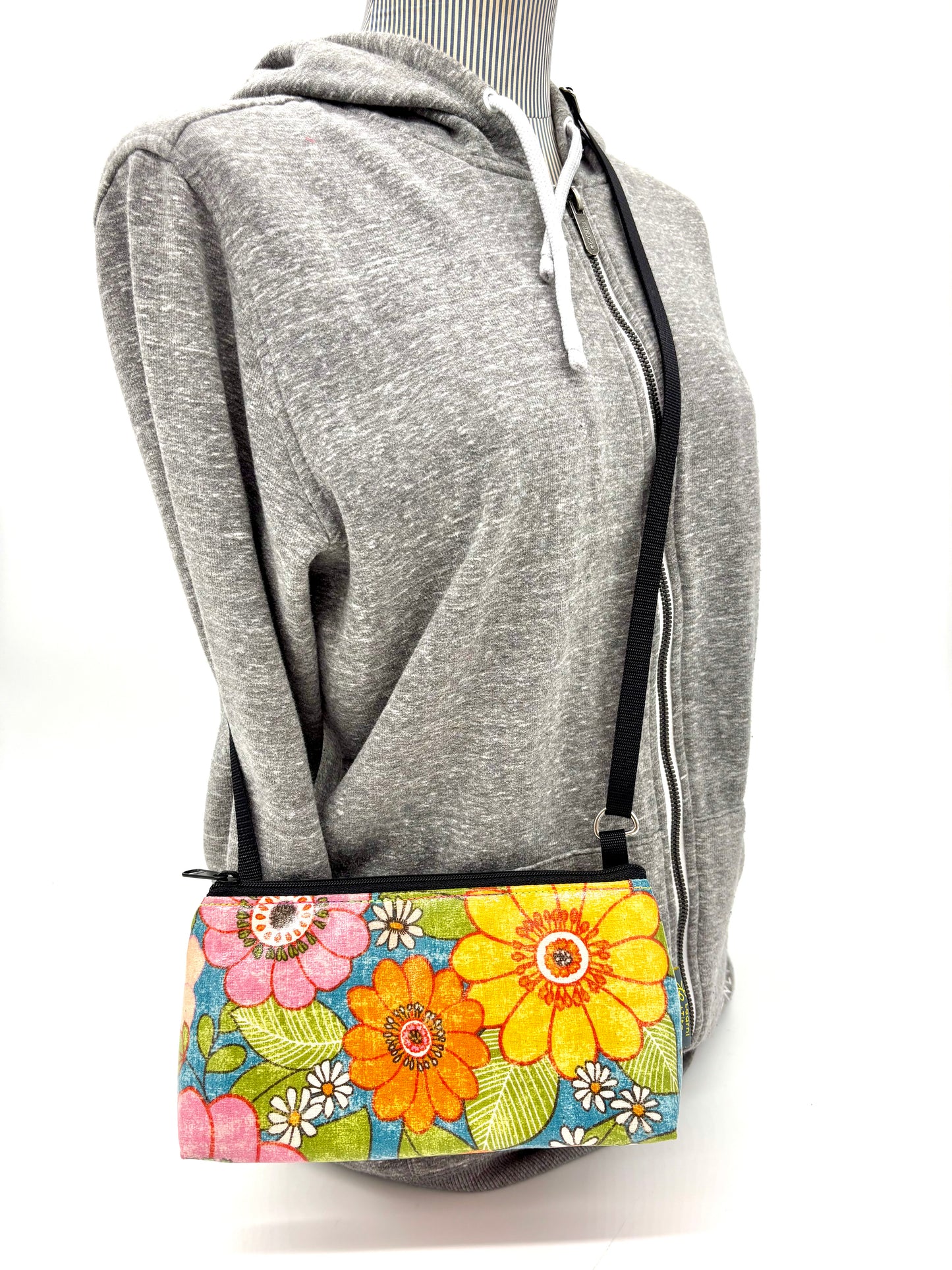 Mini Purse in Vintage Floral Pink