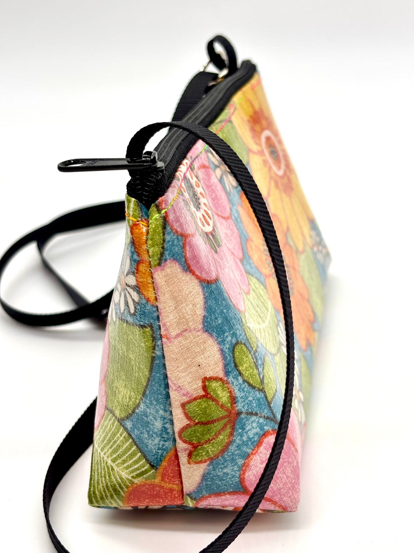 Mini Purse in Vintage Floral Pink