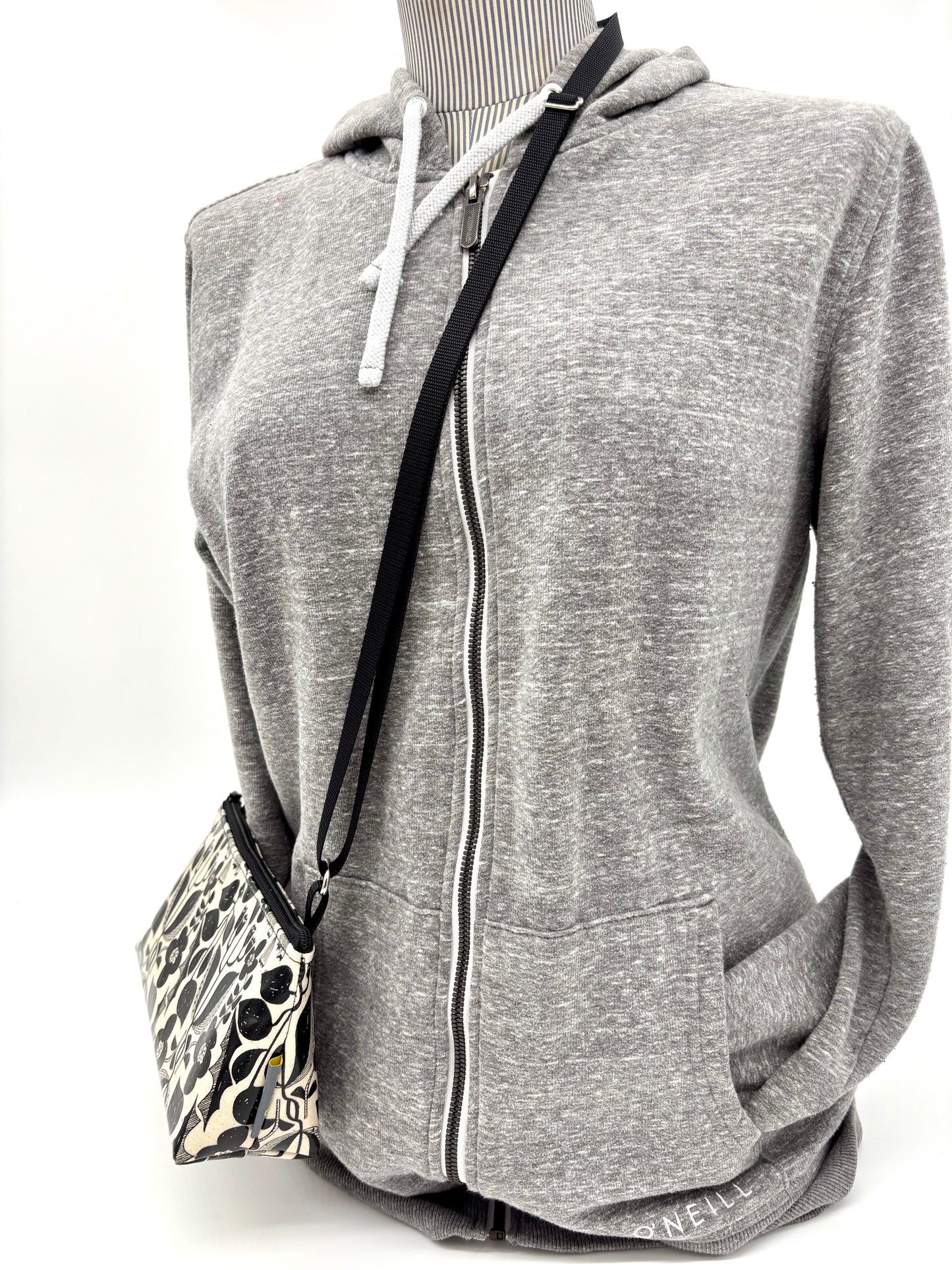 Mini Purse in Botanical Black & White