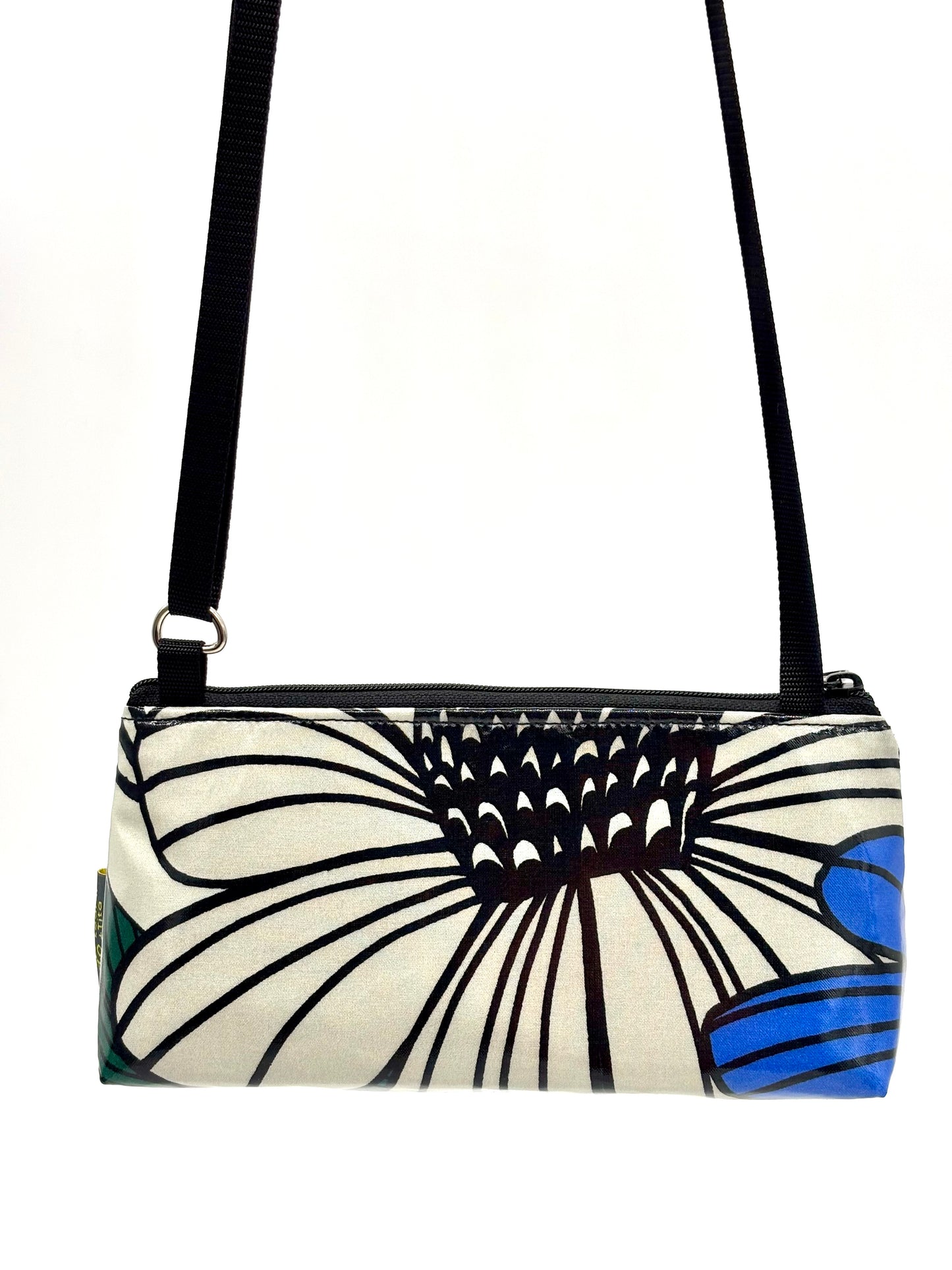 Mini Purse in Big Blue Flowers