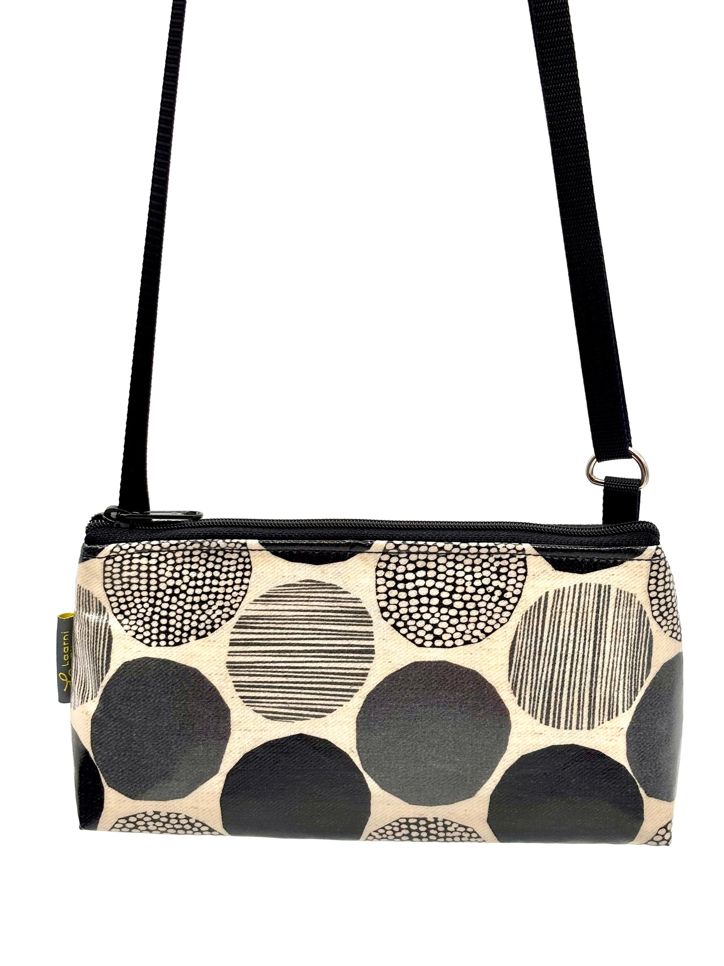 Mini Purse in Rounds Black & White
