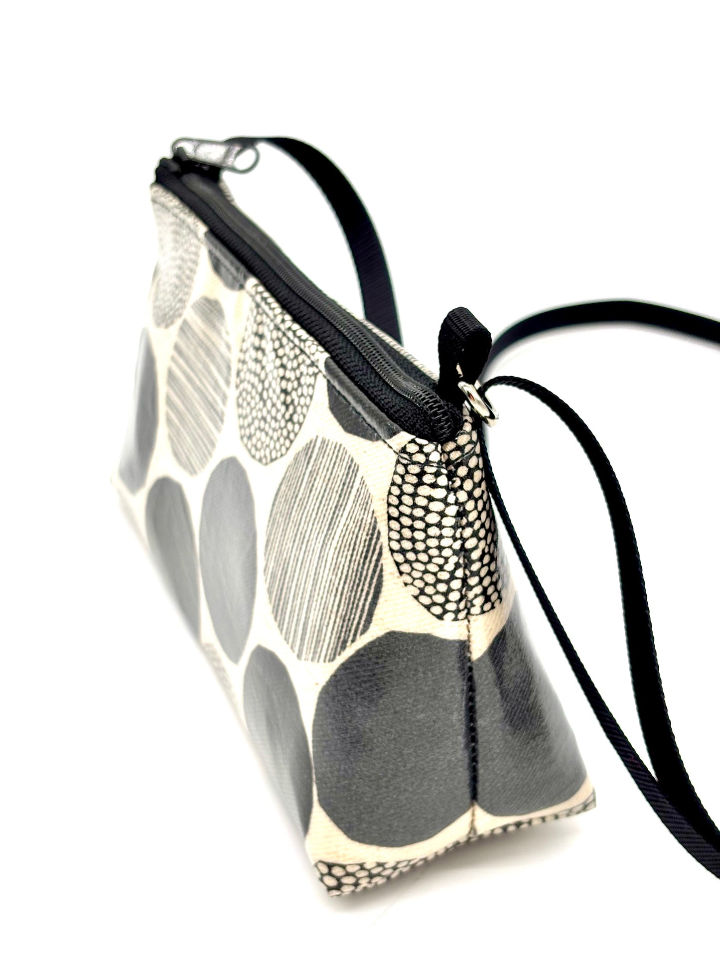 Mini Purse in Rounds Black & White