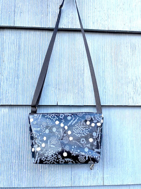 Alyssa Purse in Silver Fox