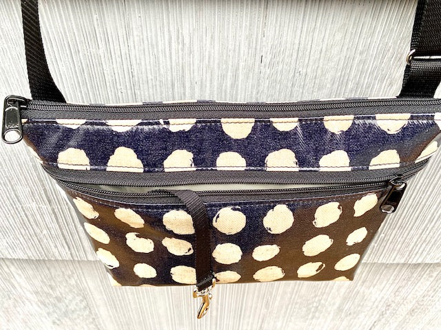 Alyssa Purse in Mud Cookies print