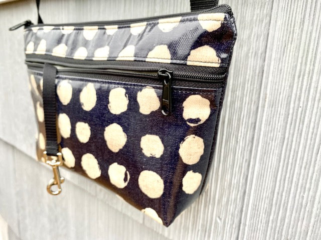 Alyssa Purse in Mud Cookies print