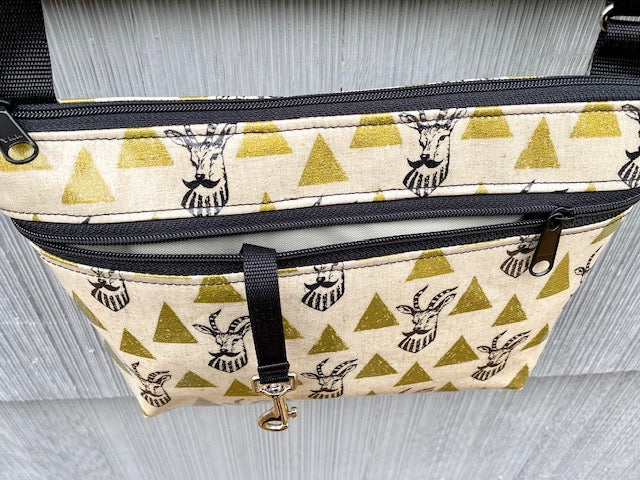 Alyssa Purse in Gold Goatee
