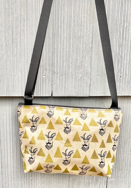 Alyssa Purse in Gold Goatee