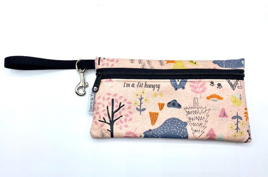 Large Wristlet in Saunter in Woods