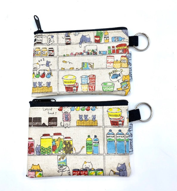 Coin Purse in Cats in Cupboards