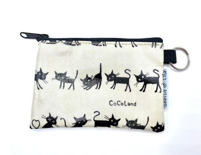 Coin Purse in Back Cats