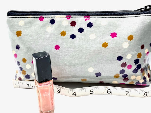 Medium Makeup Bag in Confetti Print
