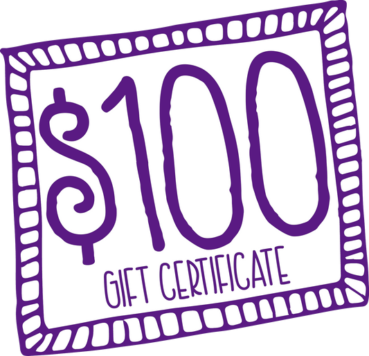 Gift Certificate for $100