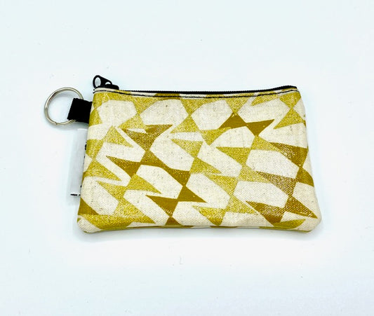 Coin Purse in Streamers-Gold