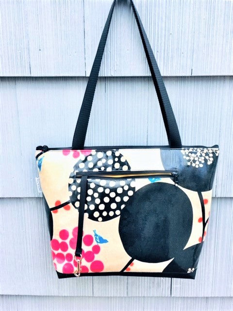 Lydia Tote in Pink Berries